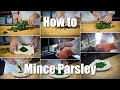 How To Mince Parsely