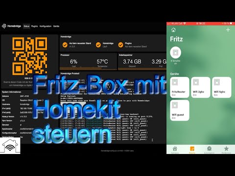 Homebridge Fritz Box Plugin installieren und AVM Fritz Geräte in Homekit nutzen [Teil 8]