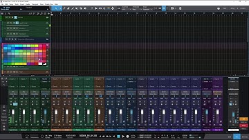 Studio One Color Toolbar