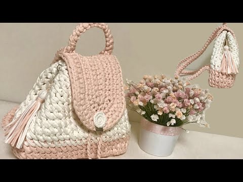 Easy Backpack Preparation-Crochet