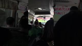 Highway Bus Ride in Laos