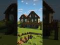 Minecraft Medieval House #mcbuilds #minecraft #shorts