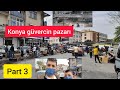 Konya güvercin pazarı, pazarda ki gençlere hediye kuş aldık, part 3