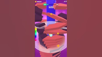 Drop Stack Ball 🏀🔥- Helix Crash || Level - 137 #shorts #trending #viral #youtubeshorts