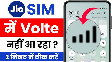 jio sim me volte nahi aa raha hai | volte not showing in jio | jio sim volte problem