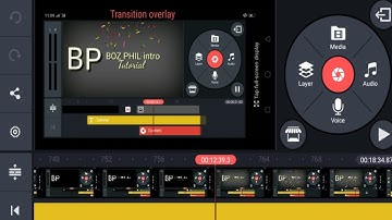 How To Make a Vlog Intro Animation Using Kinemaster Tutorial