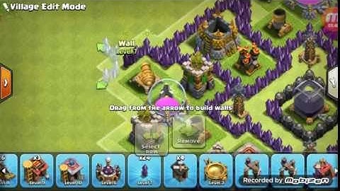 Th 8 farming base {dark elixir protection} WITH REPLAY