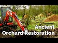 Ancient Orchard and Meadow Restoration - Yorkshire - England - 4K