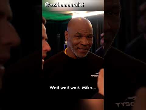 Oz Pearlman reads Mike Tyson's mind backstage at the ESPY ...