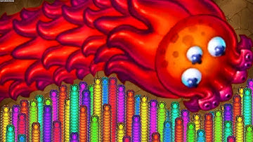 Rắn săn mồi.oi - Game con giun đất chuyên đi săn ăn-Little Big Snake.io #3