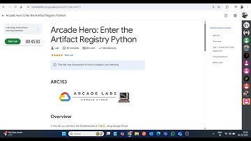 Arcade Hero: Betreed het artefactregister Python || Laboplossing || Google Cloud Arcade 2025