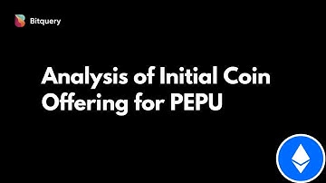 Analysis of Initial Coin Offering by Pepe Unchained using Bitquery APIs and GraphQL