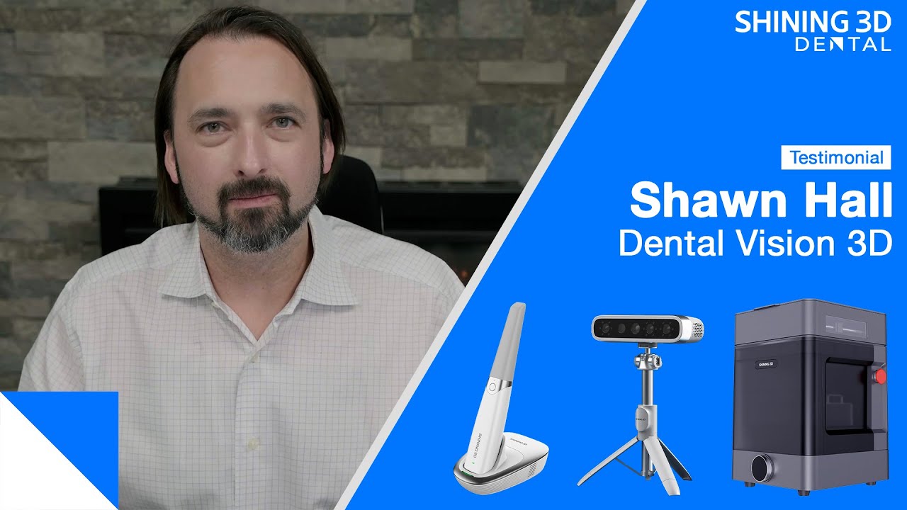 Testimonial Shawn Hall from Dental Vision 3D YouTube