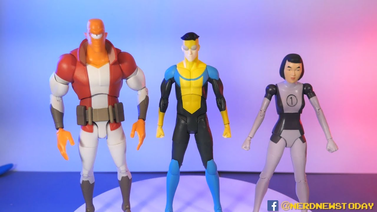 Diamond Select Invincible & Omni-Man Image Comics Wave 1 Diamond Select  Toys Action Figure Review 