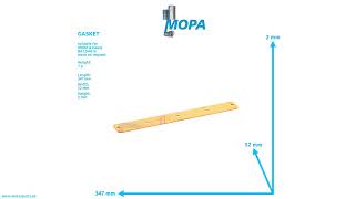 02156518 - MOPA GASKET suitable for MWM & Deutz engines