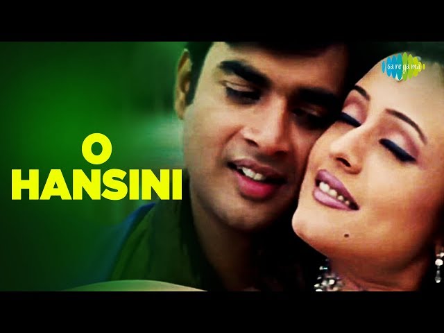 O Hansini with lyrics | Dil Vil Pyar Vyar | Hariharan | R.D Burman | R Madhavan | Namrata Shirodkar class=