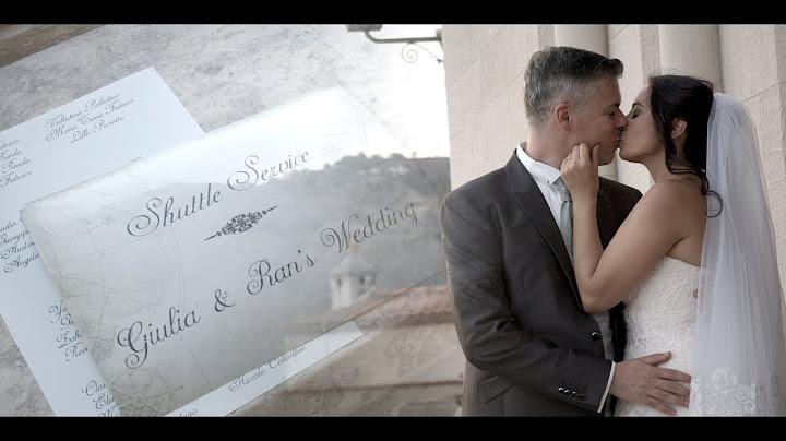 ''INTERNATIONAL LOVE'' | Giulia & Ran | Cinematic Wedding  Film 2017 | BLACKMAGIC PRODUCTION CAMERA