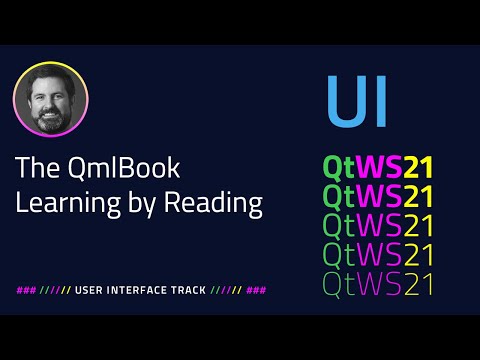 The QmlBook - Learning by Reading | User Interface | #QtWS21