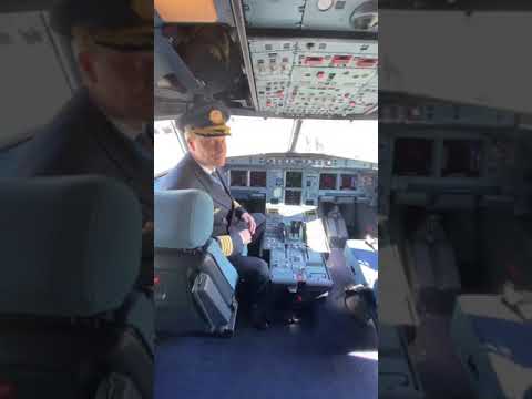 Кабина пилотов Airbus A321neo авиакомпании Аэрофлот