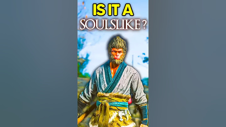 Is Black Myth: Wukong a Soulslike? #shorts