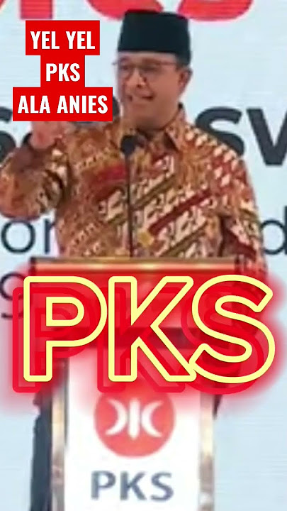 YEL YEL PKS ALA ANIES BASWEDAN