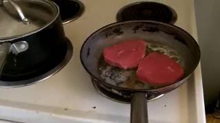 Cooking Steak  A Nerve Wracking Cook Job