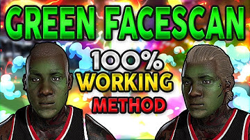 NBA 2K17 •ANY COLOR FACESCAN GLITCH! HOW TO GET THE GREEN FACESCAN AFTER PATCH 11! (SUPER EASY!)