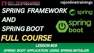 Creating a Spring Boot Application using Spring Initializr