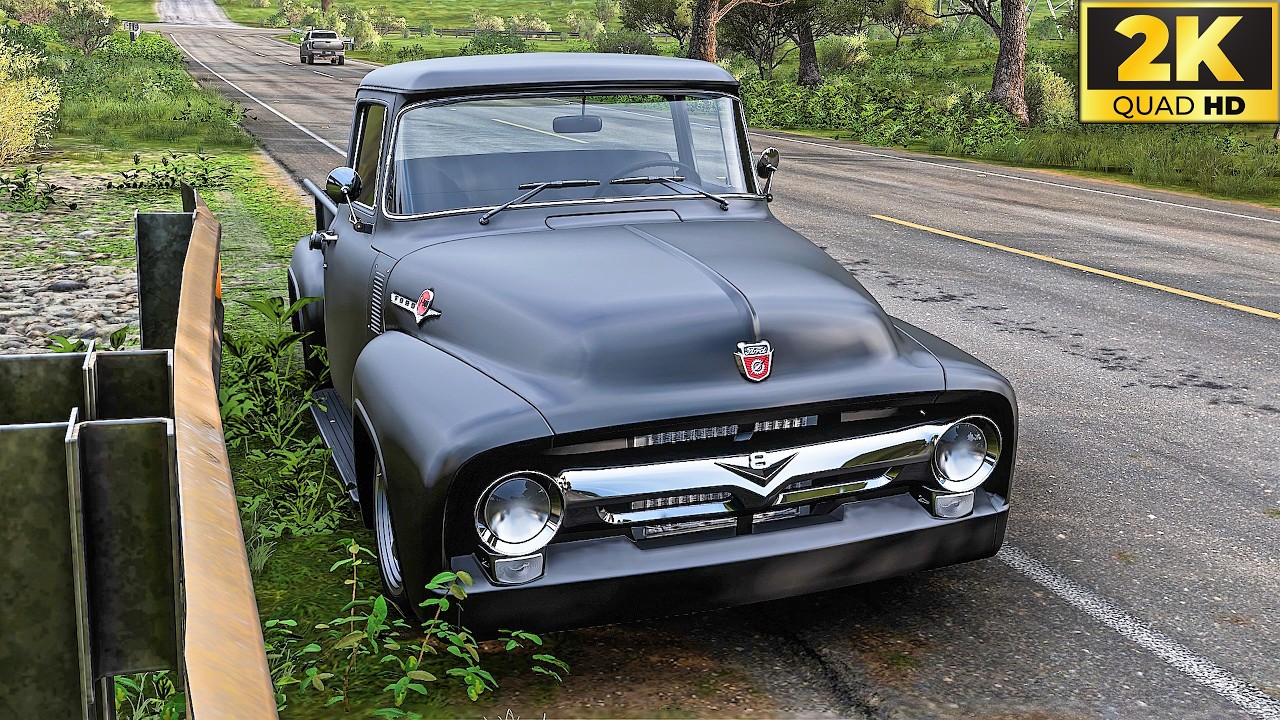 1500HP Ford F100 1956 | Forza Horizon 5 | G29 Steering Wheel