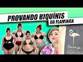 PROVANDO BIQUÍNIS PLUS SIZE E MAIÔ DA FLAMINGA | PROJETO VERÃO 😎