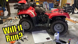 16 year old ATV tune-up and restoration!   | Suzuki Eiger / Quadrunner 400 screenshot 5