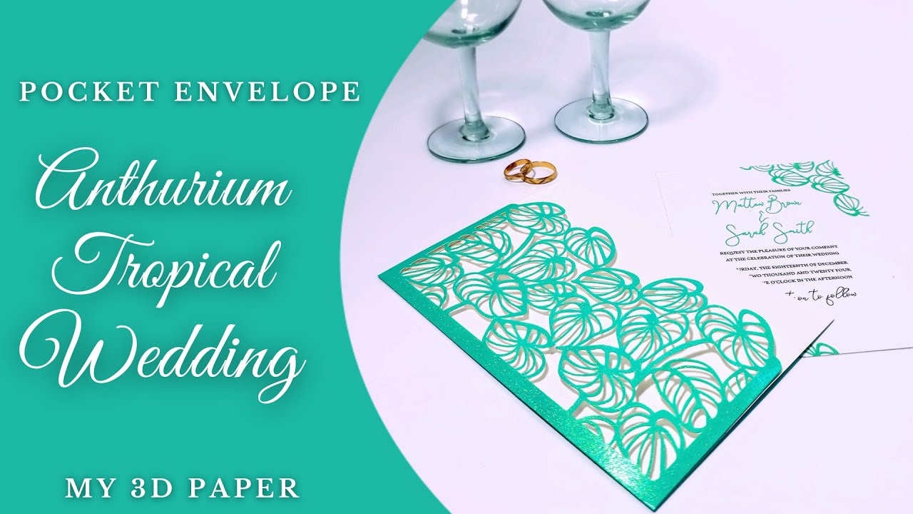 diy-wedding-invitation-pocket-envelope-card-anthurium-tropical-wedding