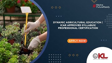 B.Sc Agriculture Admissions Open | KL University