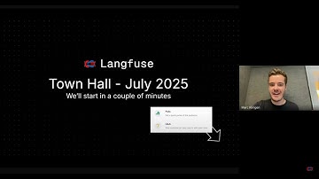 Langfuse Town Hall: Demo of 2025 Q2 releases & Q3 roadmap (July 2025)