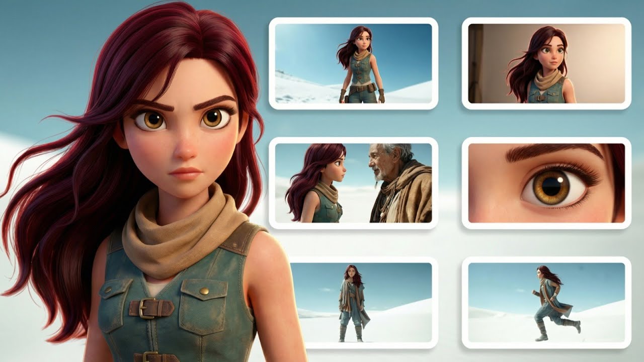 How to Make a Full 3D Cartoon Animation with FREE AI (Grok + Nano Banana Pro)