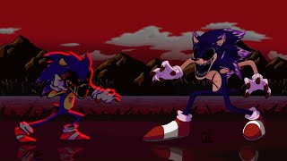 FNF Mashup - Triple Trouble x You Cant Run [Sonic E.X.E Vs Xenophanes]