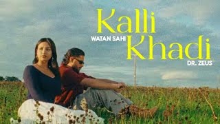 Kalli Khadi (Lyrics Video) | Musical hub | New Punjabi Song
