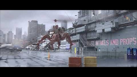 Landing Robot | VFX Breakdown [Maya,V-ray,Nuke]