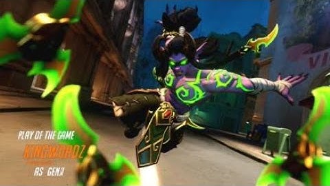 Lit Console Genji! Spawn Trap PoG!! Overwatch 2