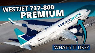 Flying Westjets 737-800 In Premium Calgary To Toronto