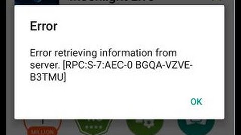 HOW TO FIX (ERROR : Retrieving information from server, [RPC:S-7:AEC-0 BGQA-VZVE-B3TMU]