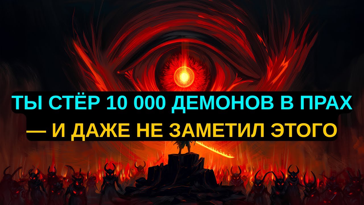 ИЗБРАННЫЙ: ТЫ УНИЧТОЖИЛ 10 000 ДЕМОНОВ — И ДАЖЕ НЕ ЗАМЕТИЛ ЭТОГО!