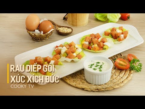 Video: Salad Rau Với Xúc Xích Ý Và Pho Mát