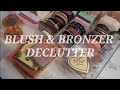 Makeup Collection + Declutter - Blush &amp; Bronzer! ♡
