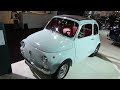 1971 fiat 500 l scioneri  exterior and interior  auto zrich classic car show 2022