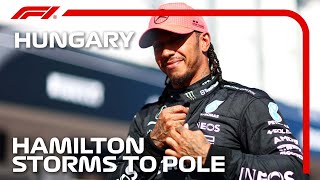 Lewis Hamilton's Sensational Pole in Hungary! | 2023 Hungarian Grand Prix