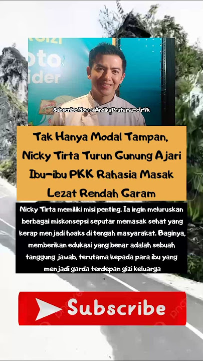 Nicky Tirta Ajari Ibu-Ibu PKK Masak Makanan Lezat Rendah Garam #youtubeshorts #shorts #ytshorts