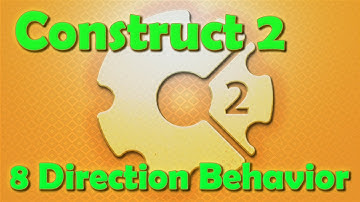 Construct 2 - 8 Direction Behavior