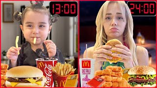 24 Saat Boyunca Fast Food Yedi̇m 