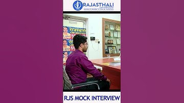 Basically you are searching a job | RJS Mock Interview | #judiciary #shorts #rjs